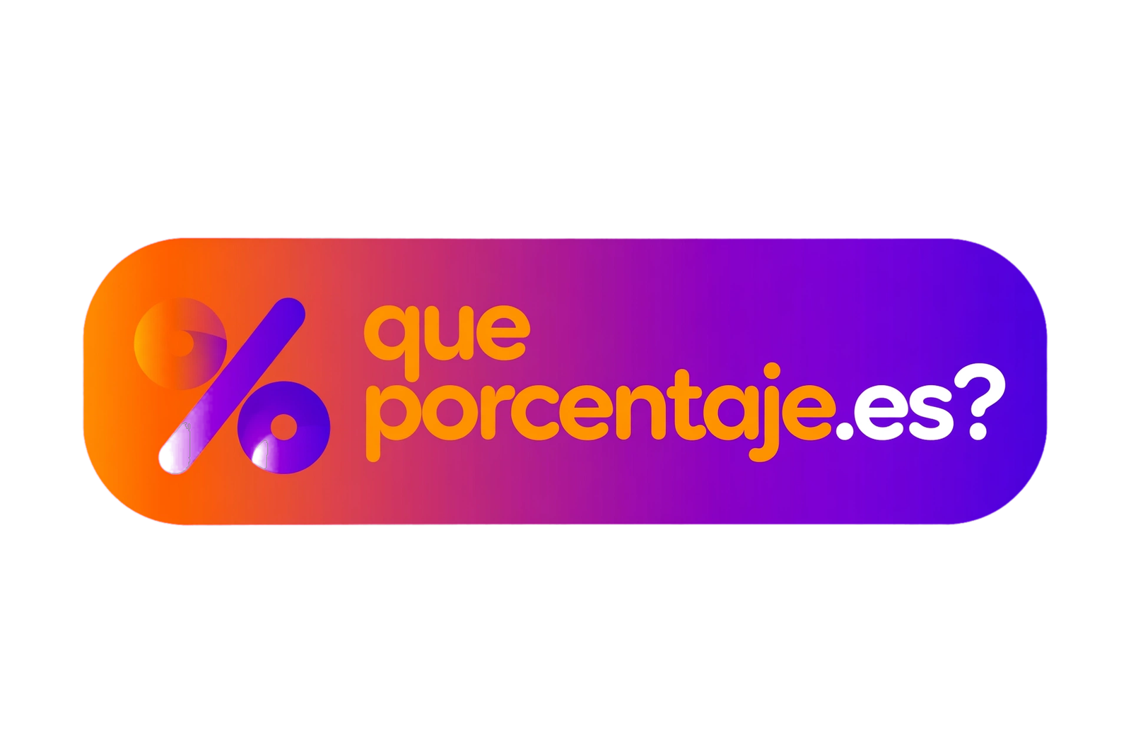 Qué porcentaje es?